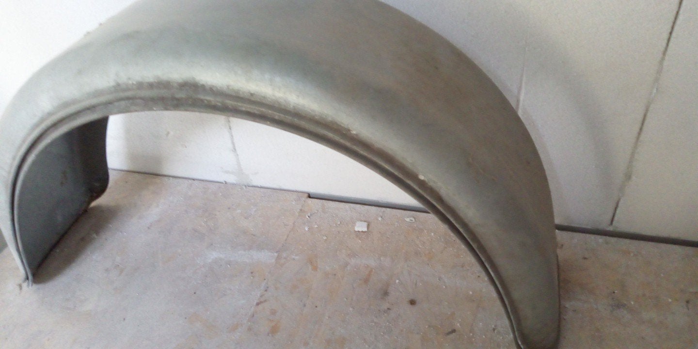 Aanhangwagen spatschermen 770 x 210, Ophalen, Voor, Bumper