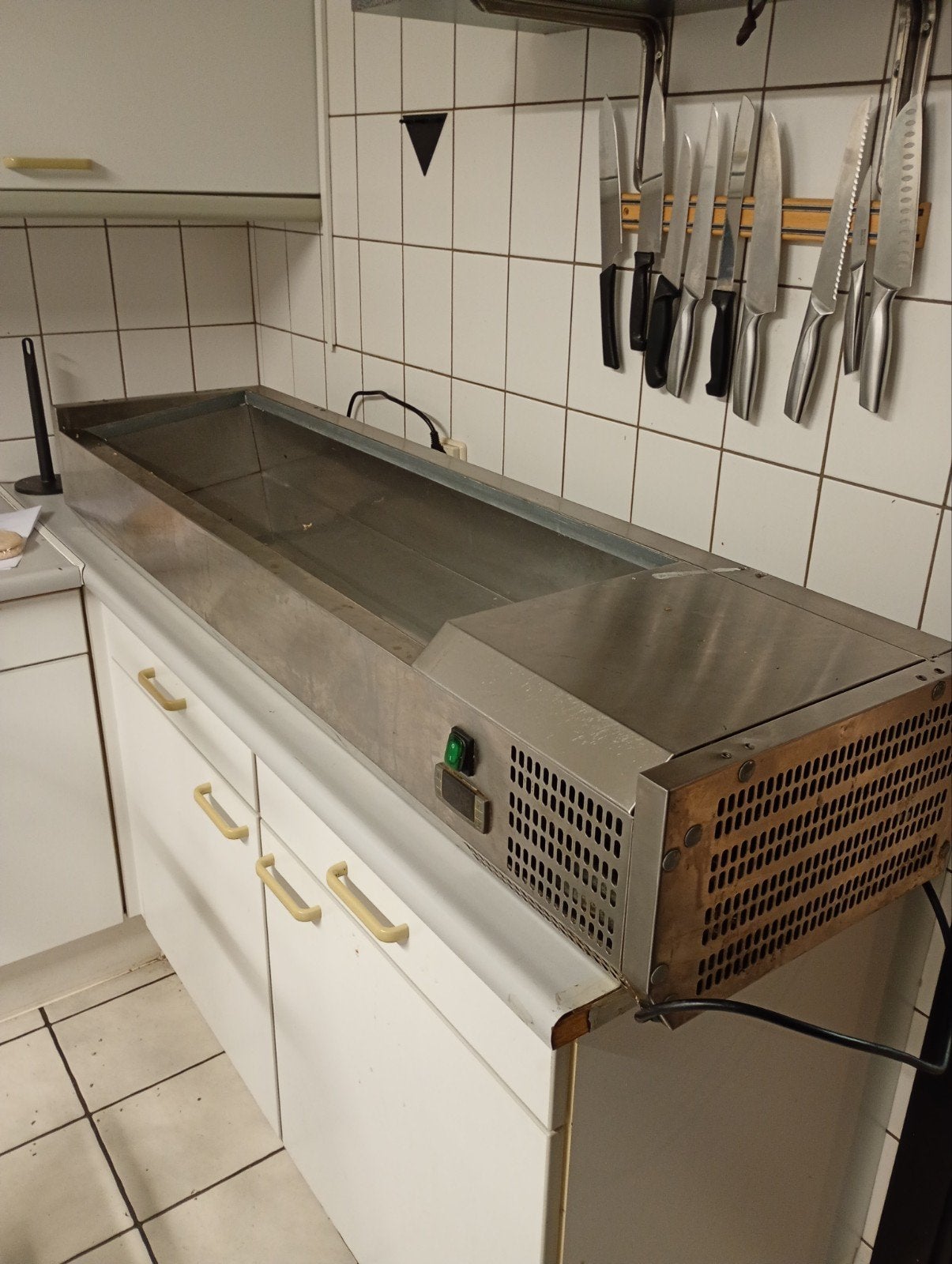 Professionele koelvitrine GHS1600 - Werkt perfect!, Ophalen, Minder dan 85 cm, 60 cm of meer, Minder dan 75 liter