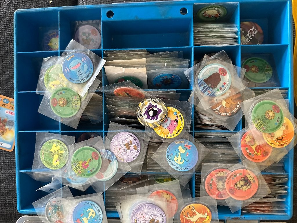 Pokemon Discs + kaarten, Ophalen of Verzenden, Nieuw, Overige typen, Foil