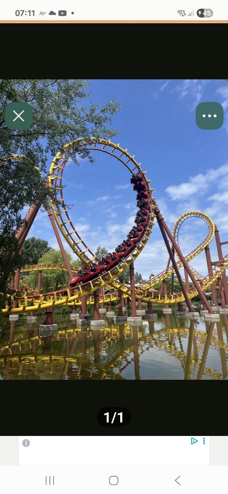 1 nacht Walibi incl 4 tickets, Twee personen, Ticket of Toegangskaart