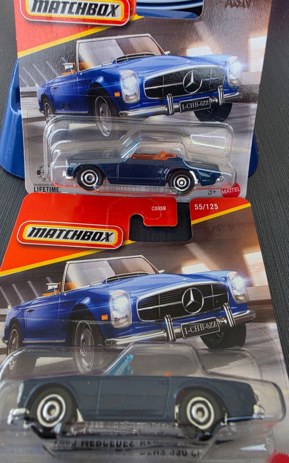 Matchbox 1963 Mercedes-Benz 230 SL - Nieuw in verpakking, Ophalen of Verzenden, Nieuw, Auto