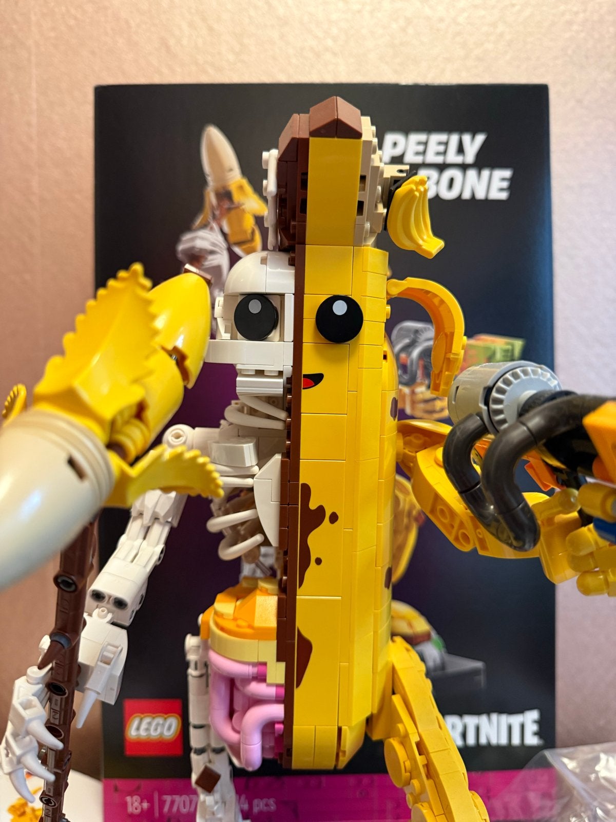 LEGO Fortnite Peely Bone 77072 - Zo goed als nieuw, Overige thema's, Lego, Ophalen of Verzenden, Zo goed als nieuw