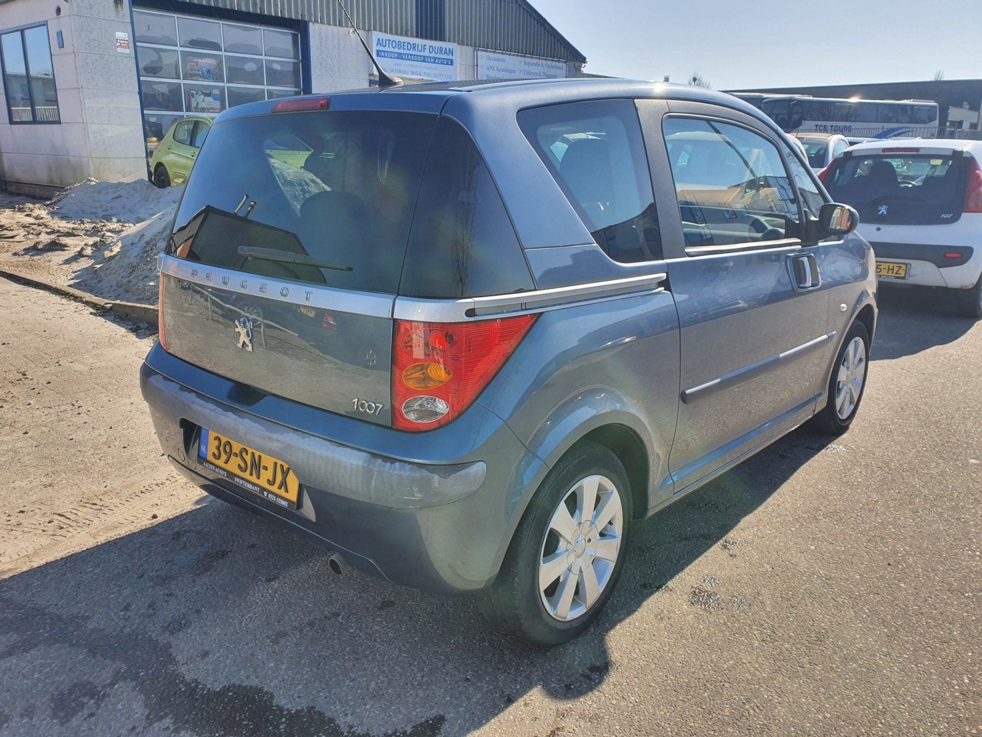 Peugeot 1007 1.4 Gentry 3-deurs Airco Bj.:2006, Auto's, Peugeot, Voorwielaandrijving, Electronic Stability Program (ESP), 15 km/l