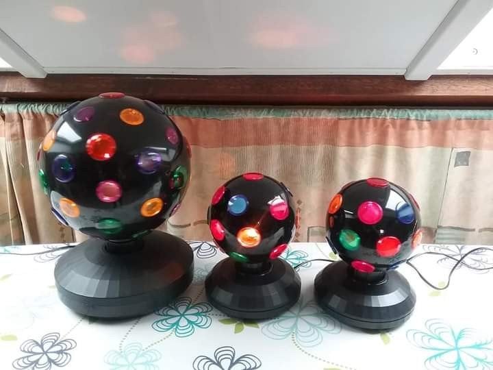 Disco lampen, Ophalen
