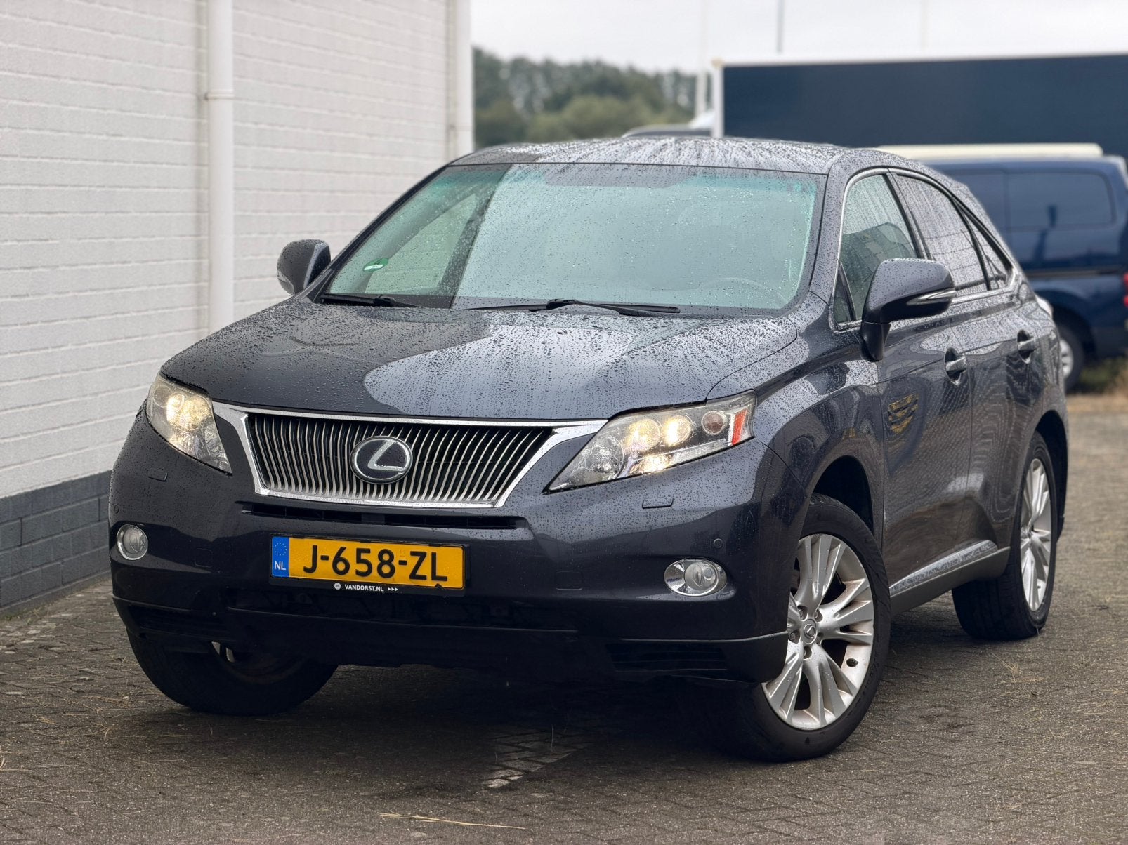 Lexus RX(-H) 450H 3.5 V6 Hybrid President 4WD CVT 2011 Grijs, Auto's, Lexus, Automaat, 249 pk, Beige, 2000 kg