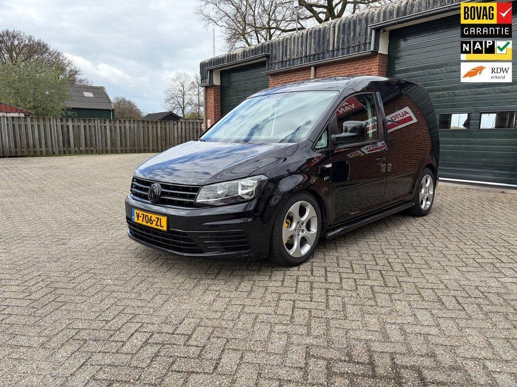 Volkswagen Caddy 2.0 TDI L1H1 Sport verlaagd 140PK!, Auto's, Gebruikt, 4 cilinders, Volkswagen, Bedrijf