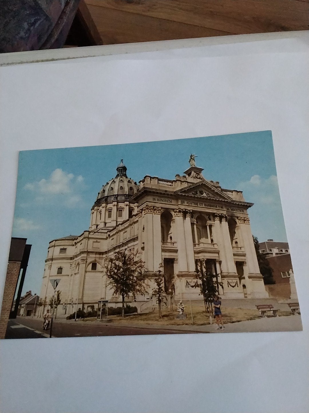 Oudenbosch Basiliek Ansichtkaart - Gelopen, Ophalen of Verzenden, 1960 tot 1980, Gelopen, Noord-Brabant