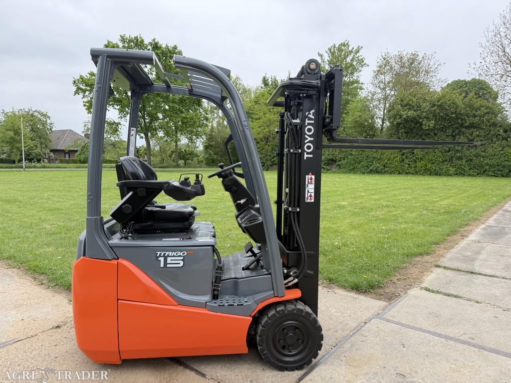 Unieke Toyota 1500KG freelift Sideshift 680uur!! Accu 92%, Info@vanbeurdenheftrucks.nl, Heftruck, Ophalen of Verzenden, Toyota