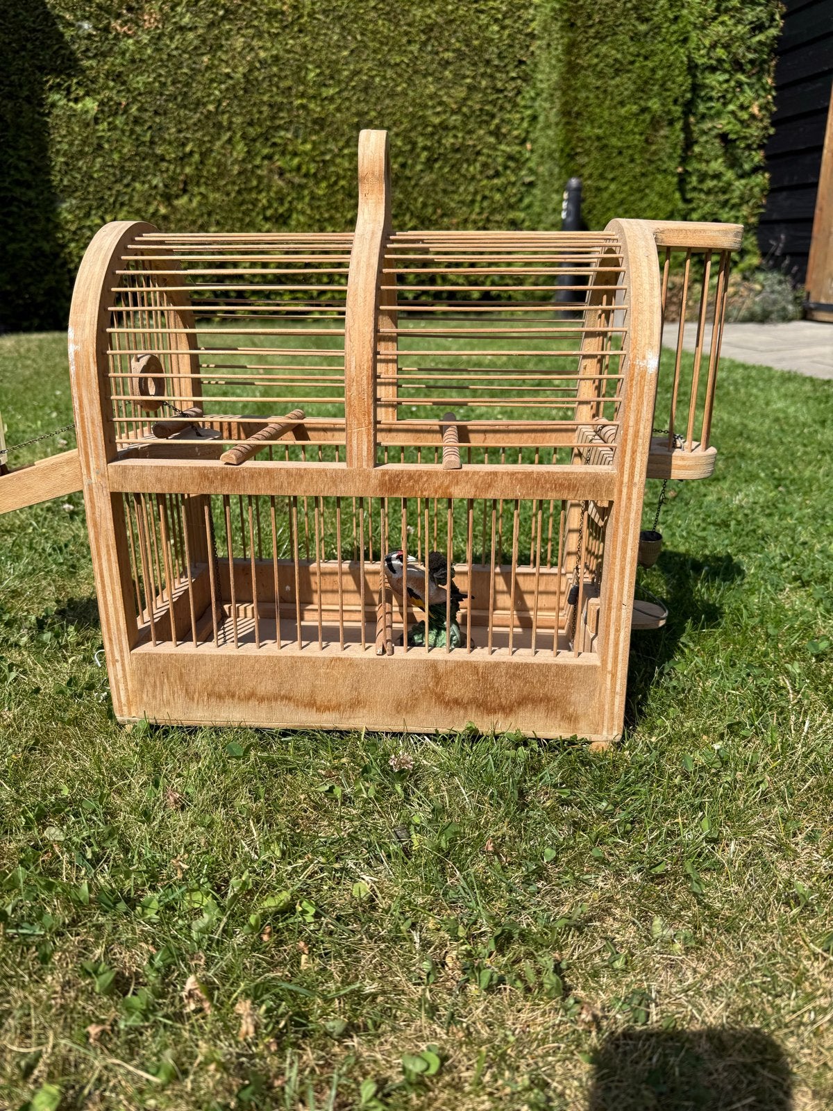 Mooie authentieke putter opleer kooi, Wildzangvogel