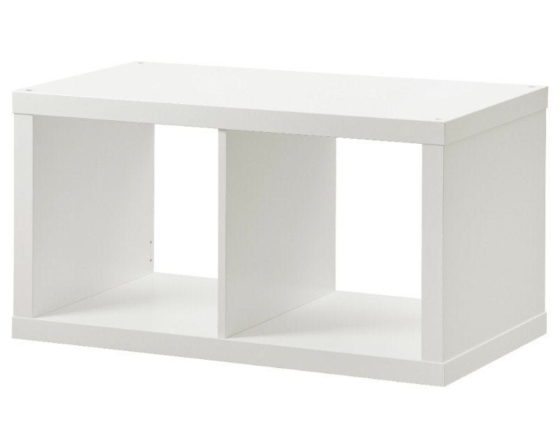 IKEA Kallax open kast wit - 77x39x41 cm, Ophalen, 50 tot 100 cm, Zo goed als nieuw, Minder dan 100 cm