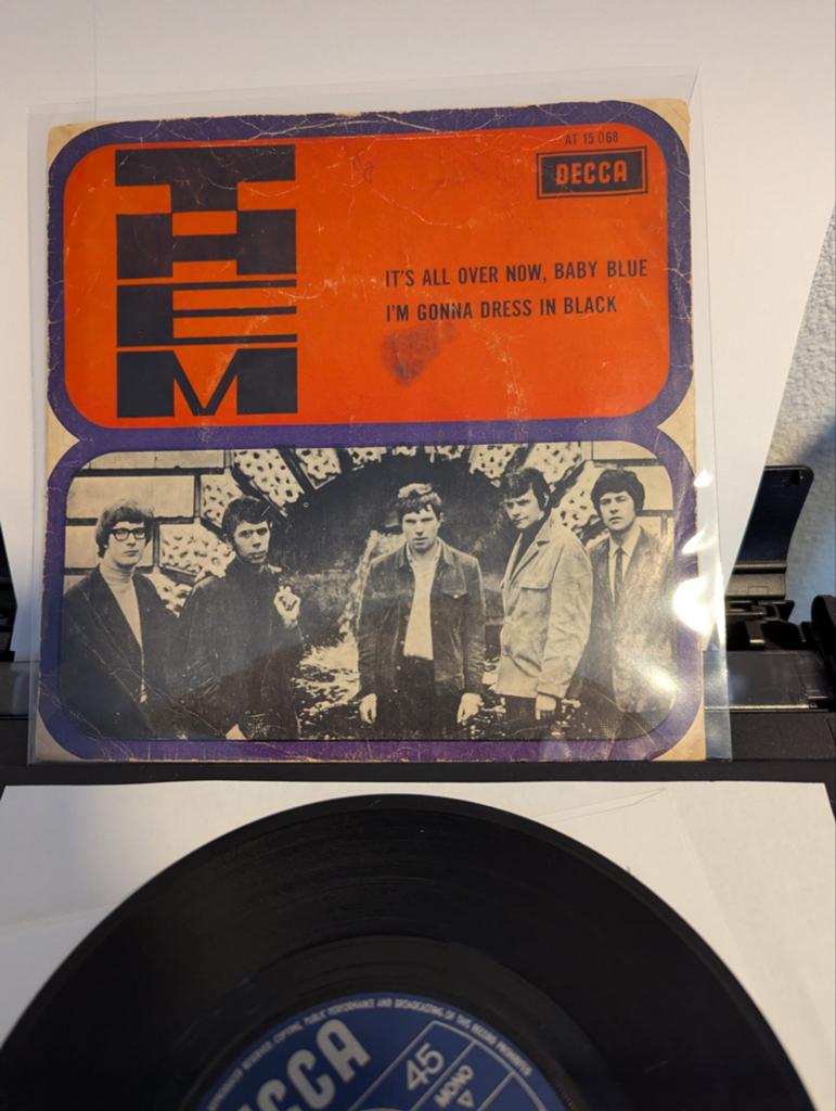 Them - Its All Over Now , Baby Blue ( vinyl single), Cd's en Dvd's, Vinyl Singles, Gebruikt, 7 inch, Single, Ophalen of Verzenden