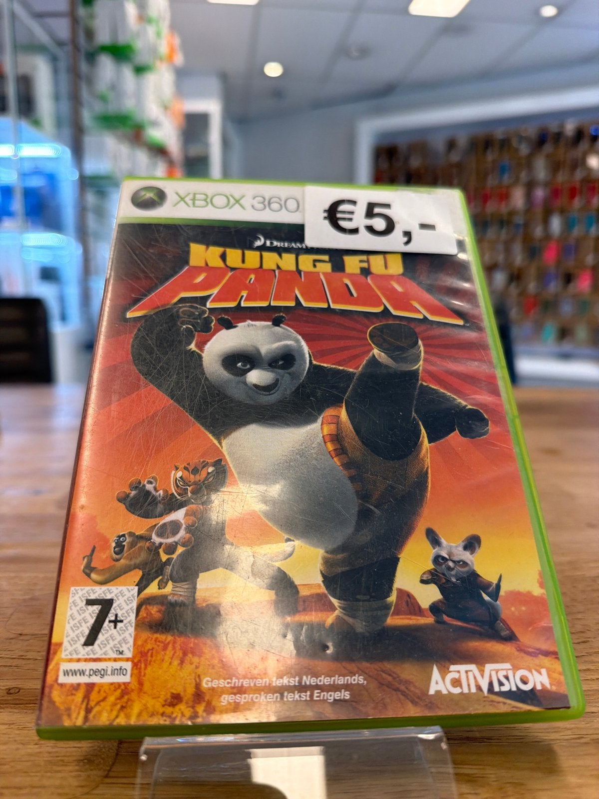 Kung Fu Panda - Xbox 360 (Nederlandse tekst), Spelcomputers en Games, Ophalen of Verzenden, Gebruikt, Avontuur en Actie, Vanaf 7 jaar