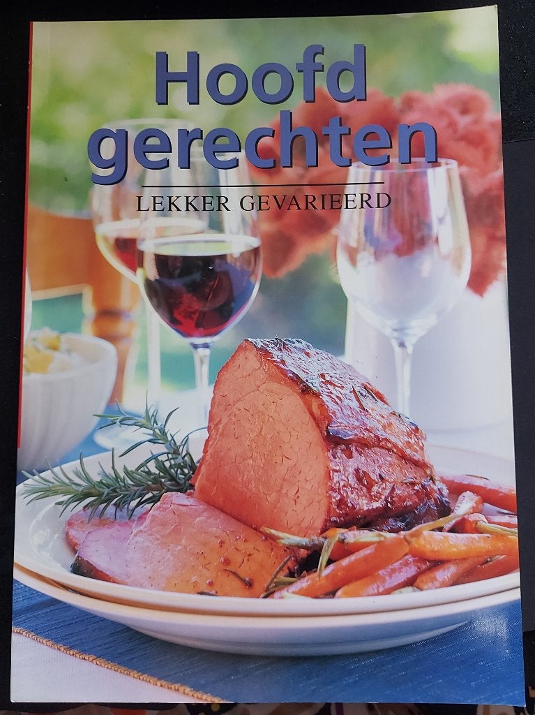 Boek: hoofdgerechten, Ophalen of Verzenden, Zo goed als nieuw, Hoofdgerechten