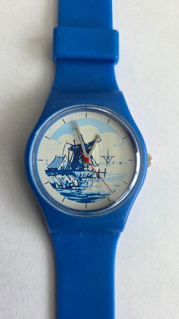 horloge, Sieraden, Tassen en Uiterlijk, Horloges | Dames, Overige merken, Kunststof, Polshorloge, Kunststof