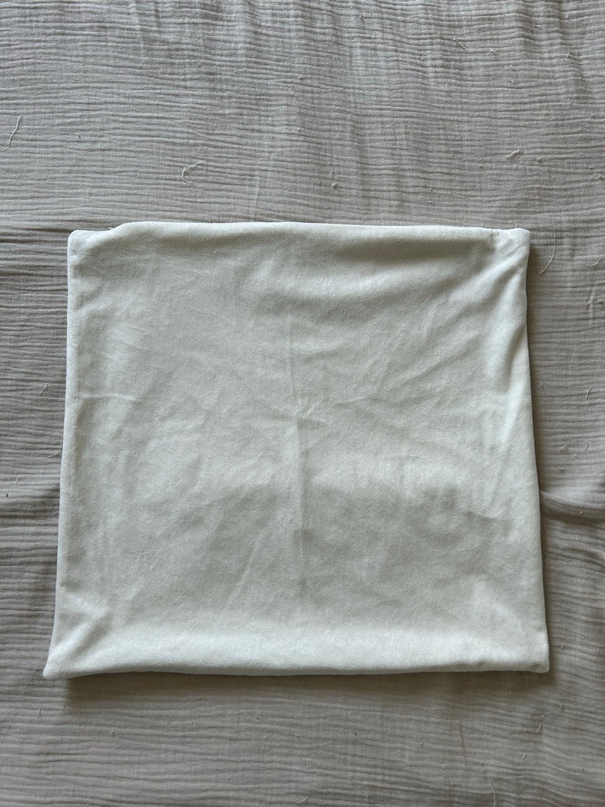Witte kussenhoes, Huis en Inrichting, Woonaccessoires | Kussens, Overige merken, Gebruikt, Wit, Kussenhoes