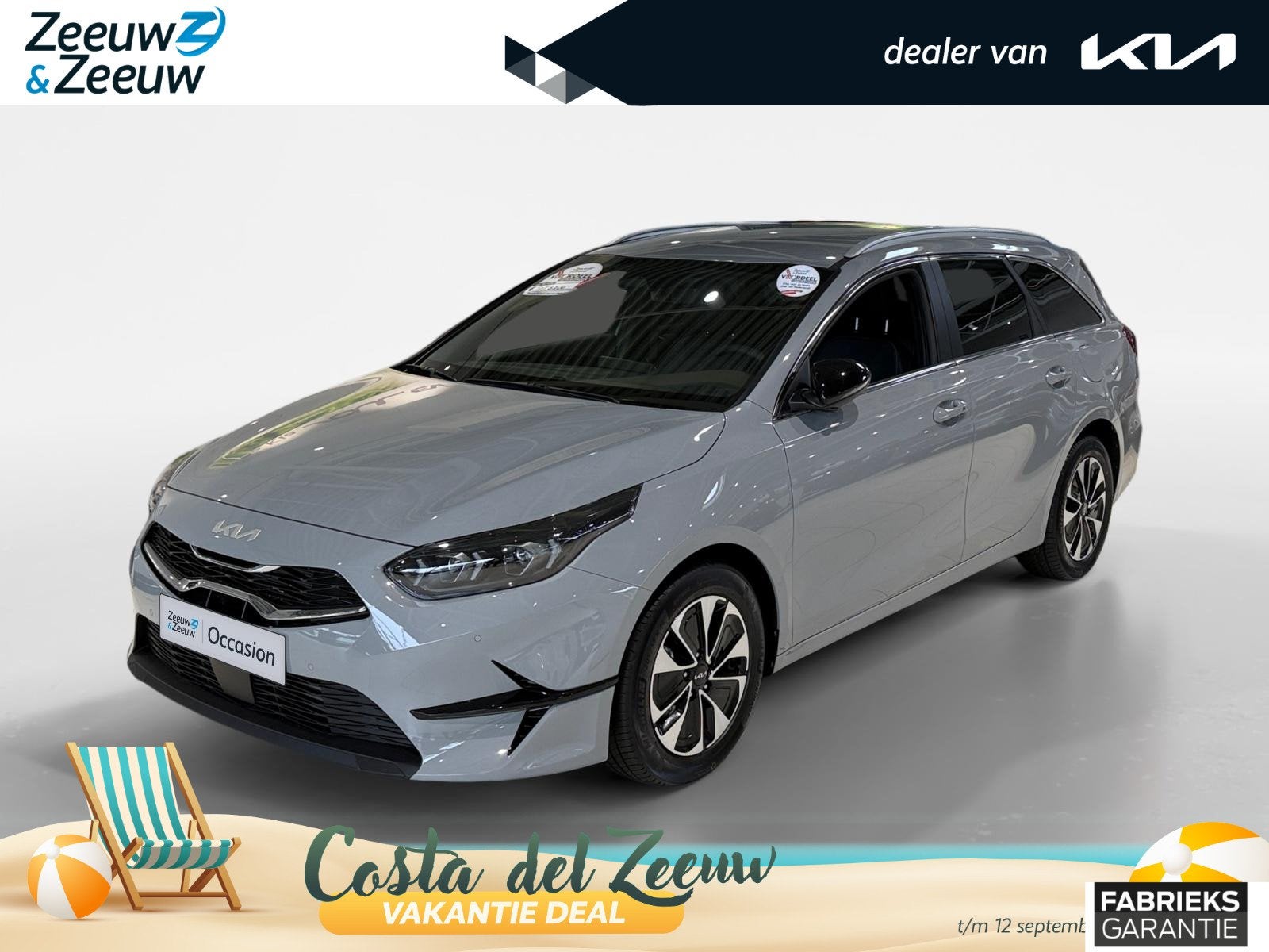 Kia Ceed Sportswagon 1.0 T-GDi Design Edition Fabrieksgarant, 12 maanden, Leder en Stof, Origineel Nederlands, Handgeschakeld