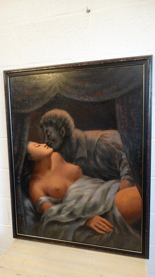 Lode Sebregts 1906-2002 " le Revenant de Baudelaire", Ophalen, Portret of Personen