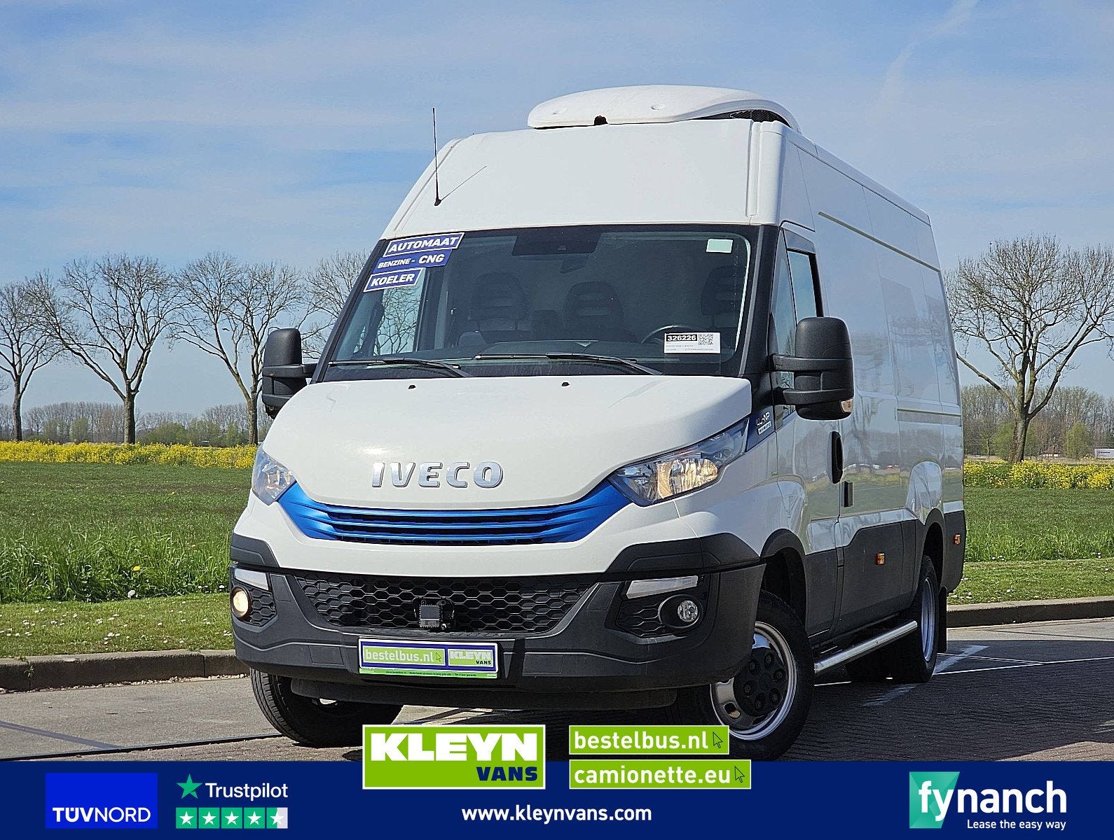 IVECO DAILY 40C15 cng koelwagen d/n!, Automaat, 136 pk, Gebruikt, Euro 6