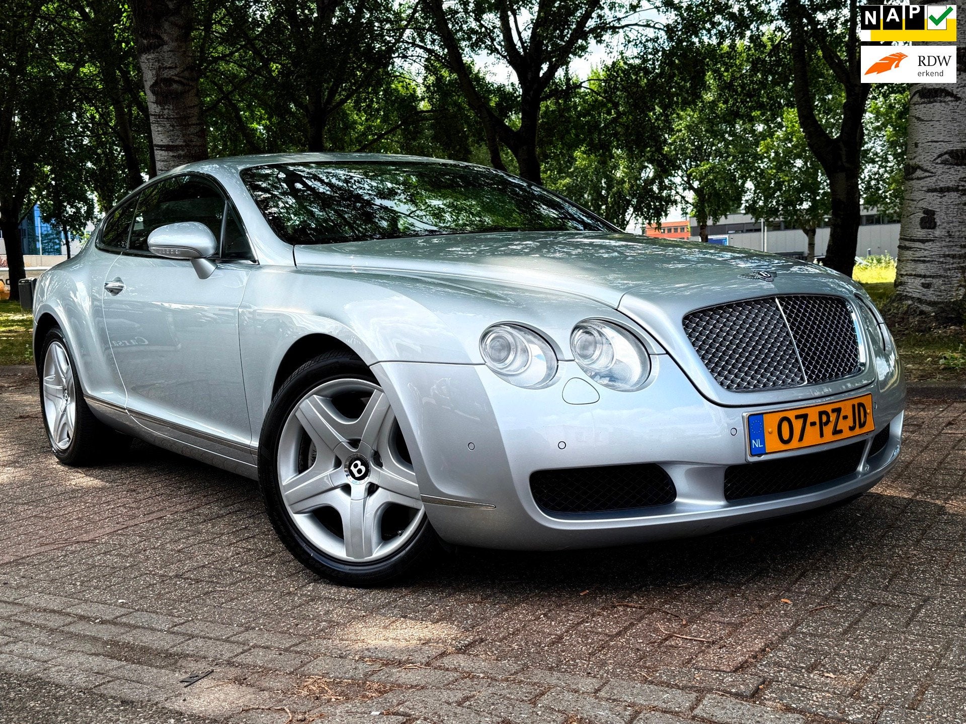 Bentley Continental GT 6.0 W12 Ned geleverd, Auto's, Bentley, Automaat, Gebruikt, 12 cilinders, Bedrijf