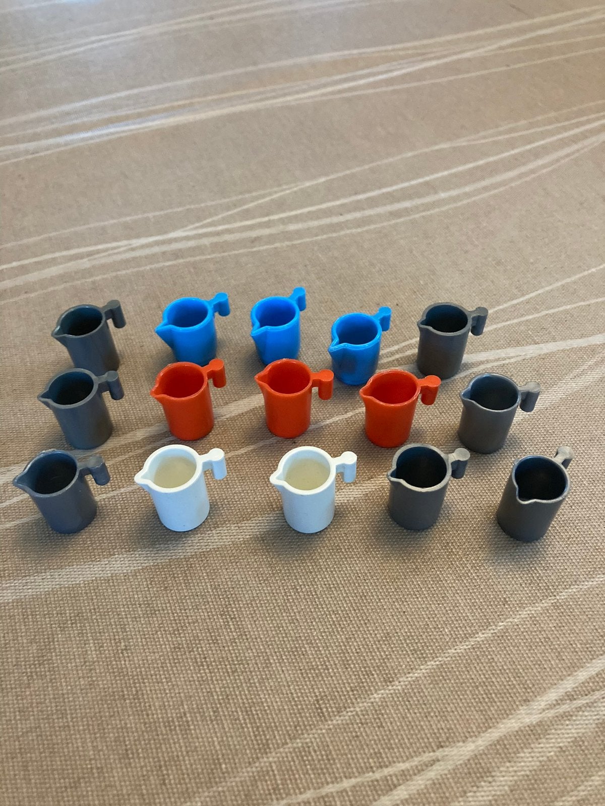 Playmobil diverse kleuren  kannen., Ophalen of Verzenden, Zo goed als nieuw