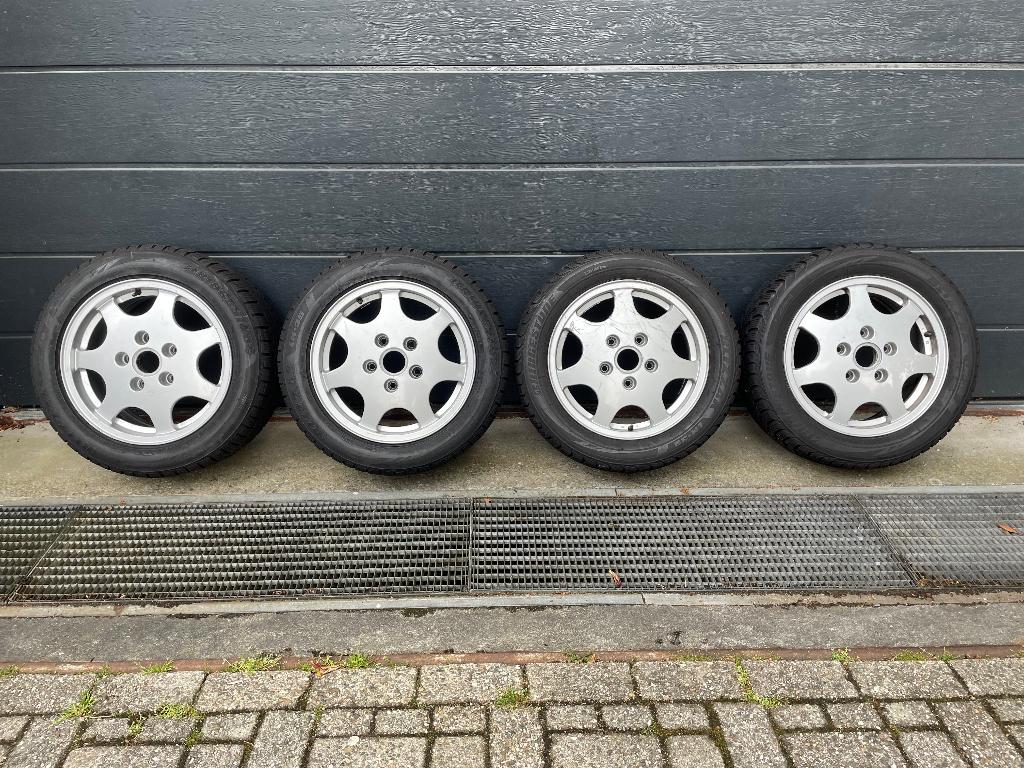 Porsche 964 911 Design 90 velgen Original 16 inch, 6 & 8J, Auto-onderdelen, Ophalen, Gebruikt, Velg(en), 16 inch