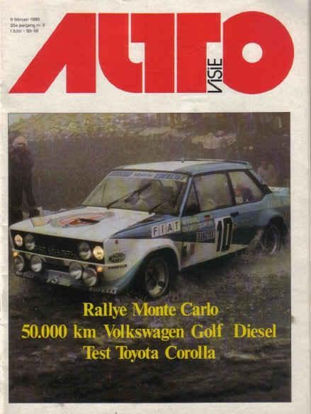 Autovisie 3 1980 : Toyota Corolla - VW Golf GLD - Austin, Ophalen of Verzenden, Gelezen, Algemeen