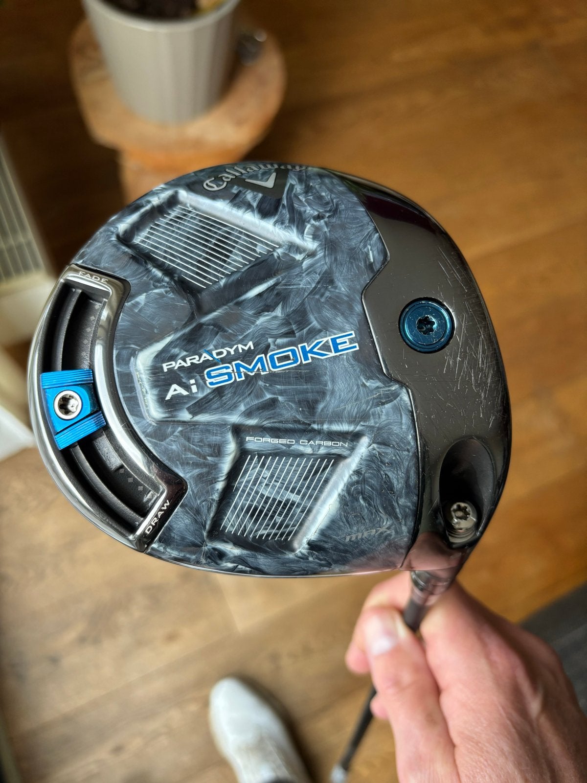 Callaway Paradym Ai Smoke Driver 9 graden Stiff, Ophalen of Verzenden, Zo goed als nieuw, Club, Callaway
