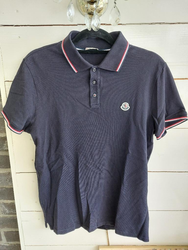 Moncler Polo maat L., Ophalen of Verzenden, Zo goed als nieuw, Maat 52/54 (L)