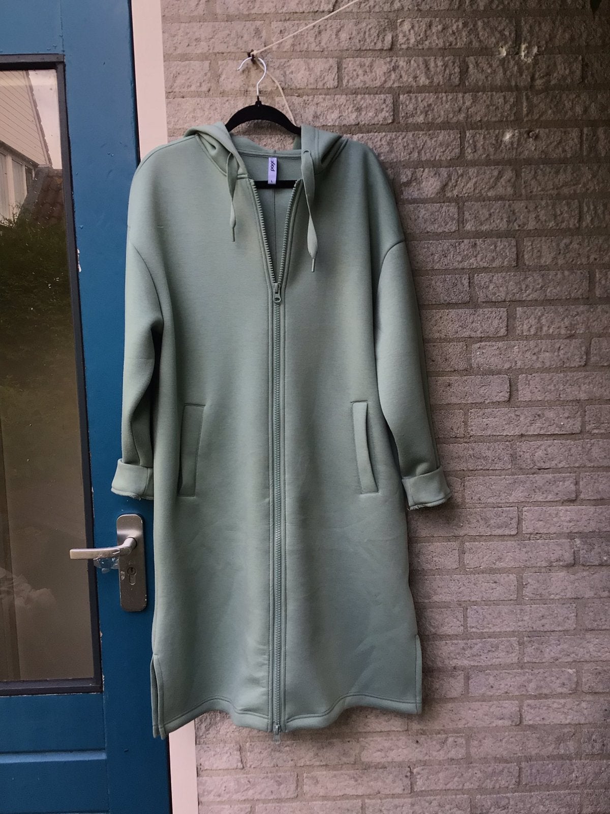 Heerlijk LANG LICHTGROEN VEST/JAS, NIEUW, mt L(40/42-48), Ophalen of Verzenden, Nieuw, Maat 42/44 (L), Groen