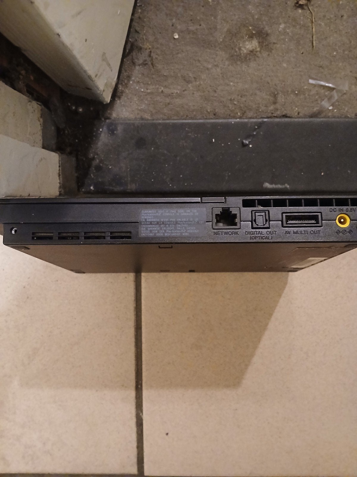 Sony PlayStation 2 Slim - Zwart, Gebruikt, Zwart, Ophalen of Verzenden, Zonder controller