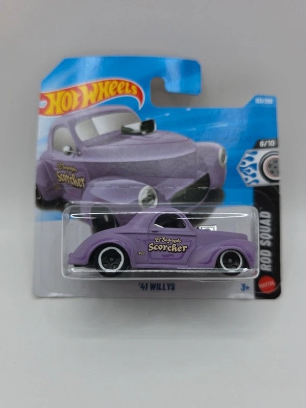 Hot Wheels '41 Willys Purple Rod Squad 6/10, Hot Wheels, Nieuw, Ophalen of Verzenden, Hot Wheels