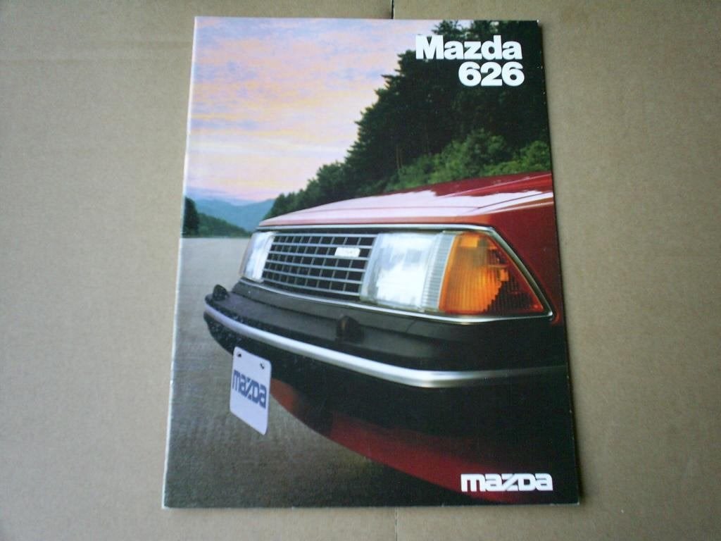 Mazda 626 11 / 1980 20 pag., Boeken, Auto's | Folders en Tijdschriften, Verzenden, Zo goed als nieuw, Mazda