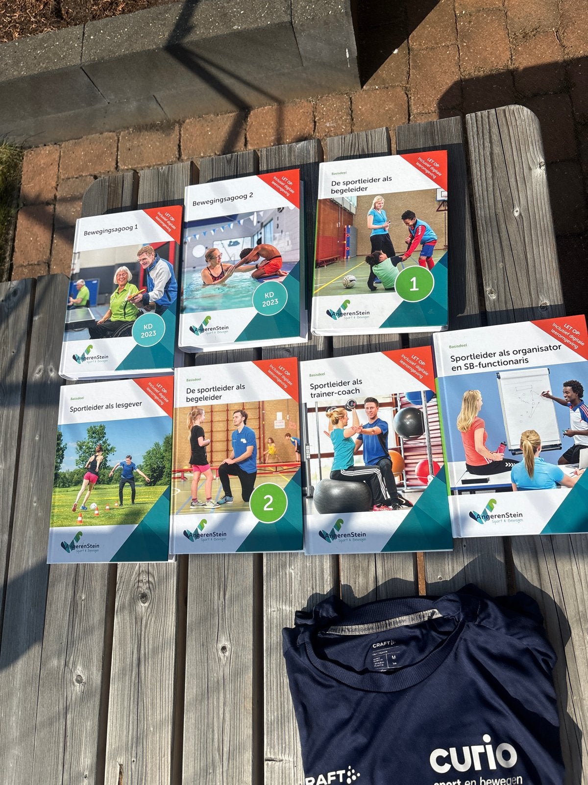 Sportleider boeken Curio, Verzenden, Zo goed als nieuw, MBO