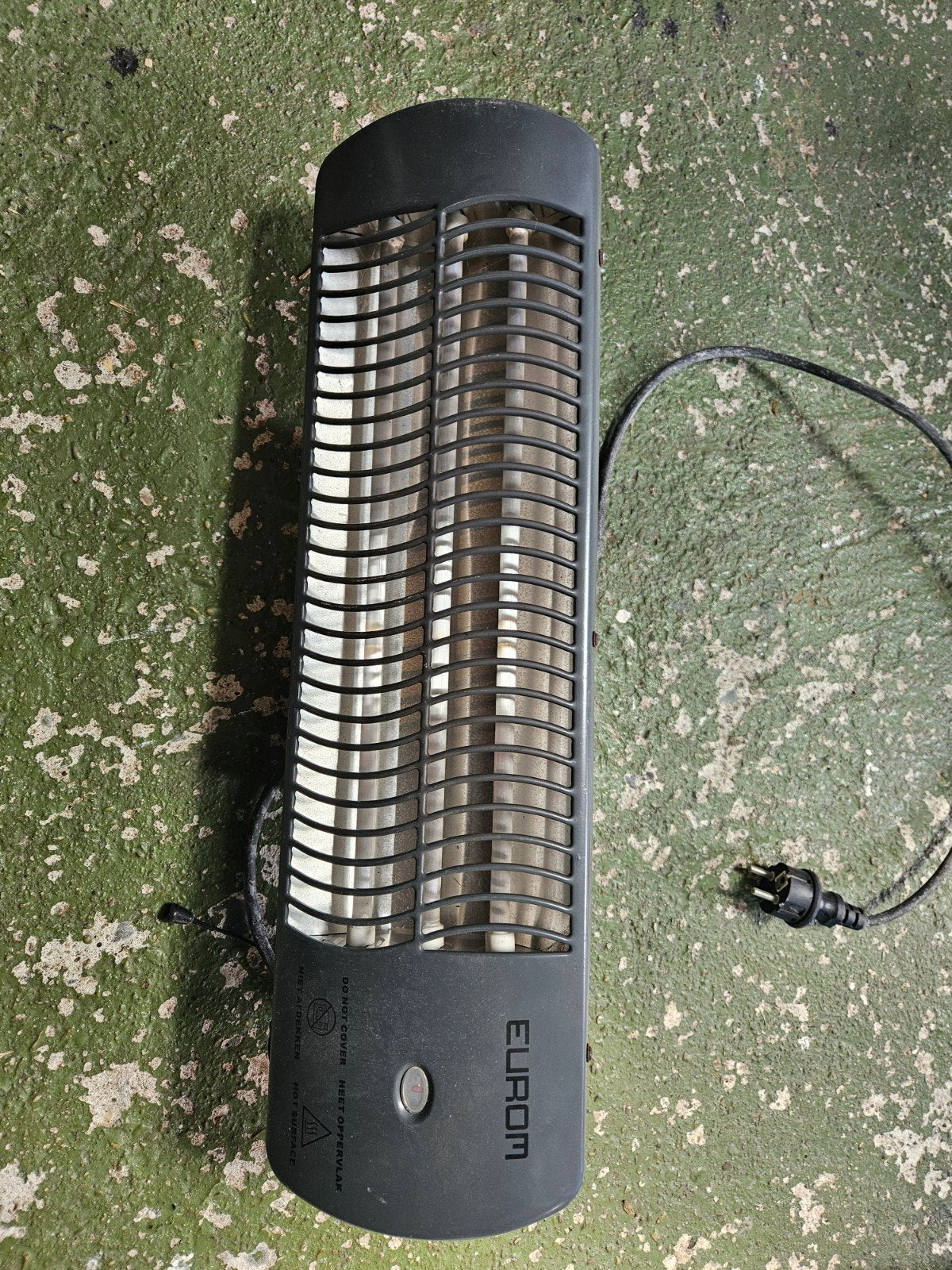 Eurom Q-time 1500 elektrische terrasverwarmer, Ophalen, Gebruikt, Overige soorten, Elektrisch