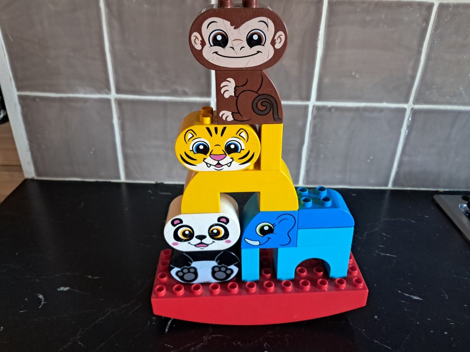 Duplo 10884 Balancerende dieren, Ophalen of Verzenden, Zo goed als nieuw, Duplo