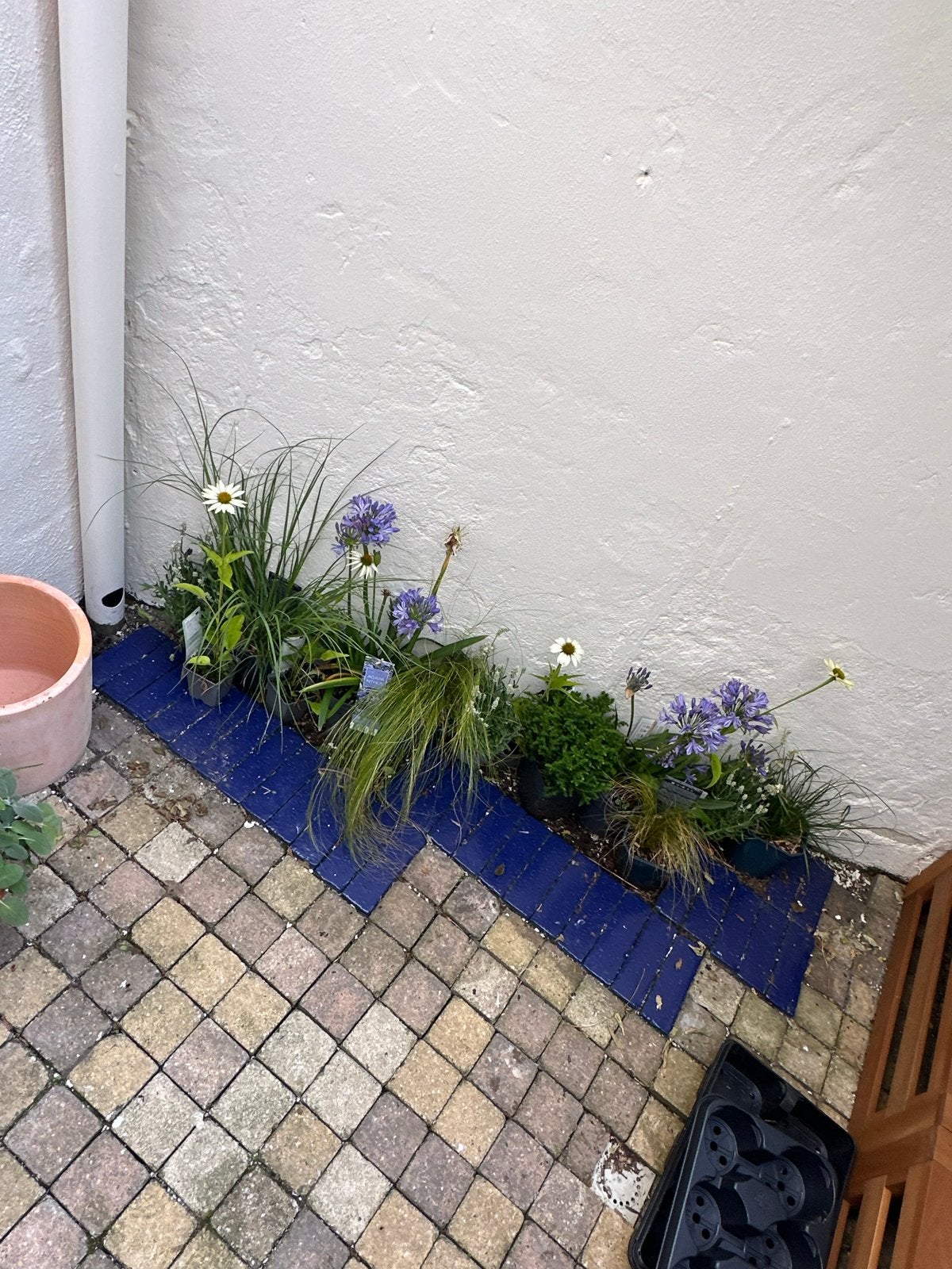 Terras stenen gratis, Tuin en Terras, Ophalen, Gebruikt, Beton, Klinkers