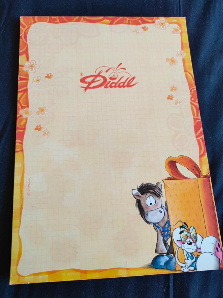 Diddle blok A4, Verzamelen, Diddl, Gebruikt, Papier, Kaart of Schrift, Ophalen of Verzenden