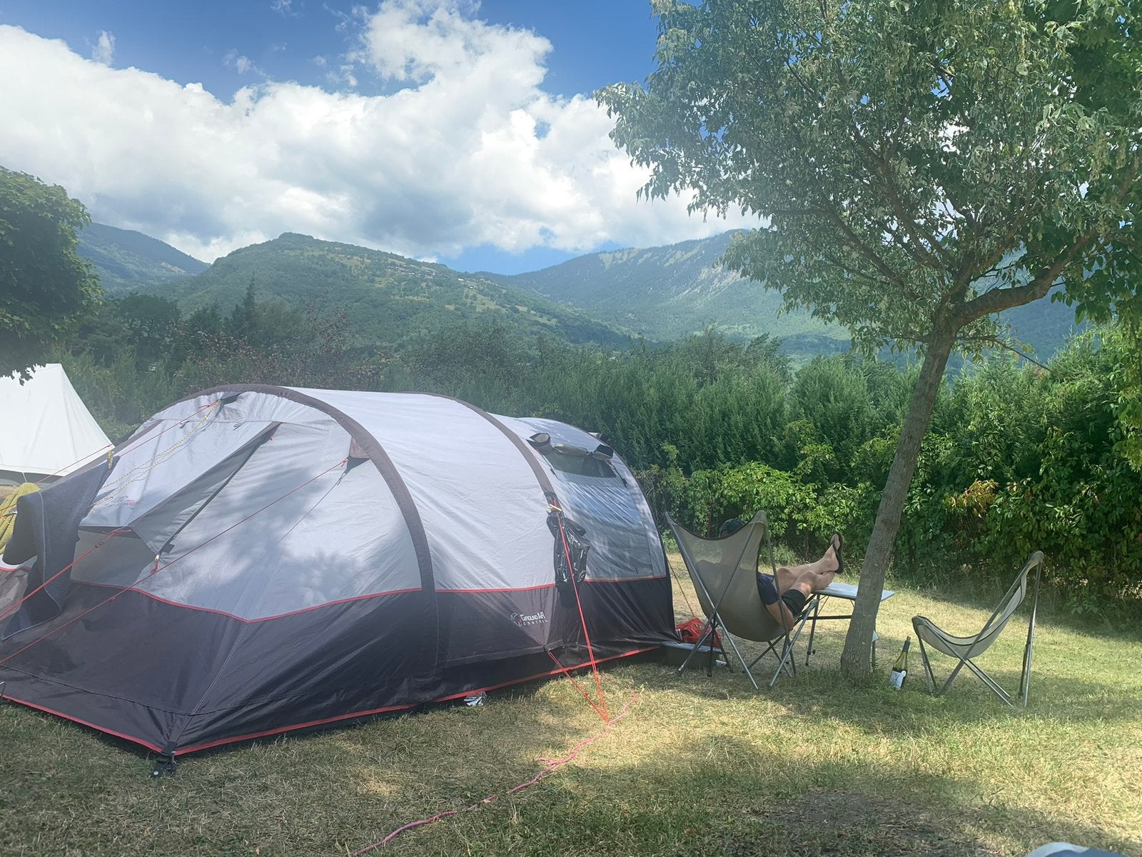 Bardani Airwolf 220 - oppompbare 2 tot 3 persoons tent, Ophalen, Gebruikt, Tot en met 3