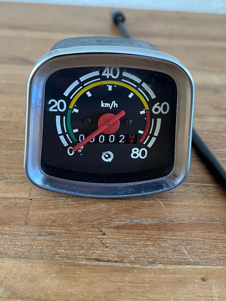 Gave vintage ( PIT ) kilometerteller , speedometer km teller, Fietsen en Brommers, Fietsaccessoires | Overige Fietsaccessoires