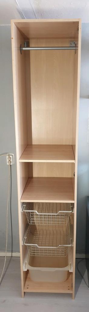 PAX Kledingkast SMALL (50×58×236)  ~ MOET Z.S.M. WEG, Ophalen, 50 tot 100 cm, Zo goed als nieuw, 50 tot 75 cm