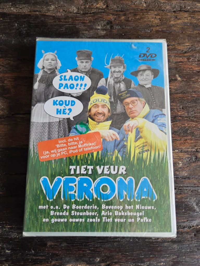 Tiet veur Verona - Spaan & Vermegen DVD (2 discs) geseald, Alle leeftijden, Ophalen of Verzenden, Gebruikt
