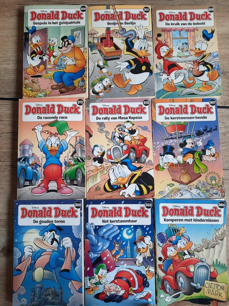 Donald Duck pockets, Meerdere comics, Ophalen of Verzenden, Gelezen, Europa