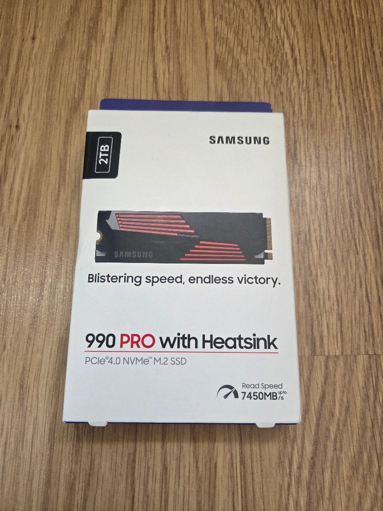 Samsung 990 PRO with Heatsink 2TB NVMe M.2 SSD, Ophalen, Intern, Console, SSD