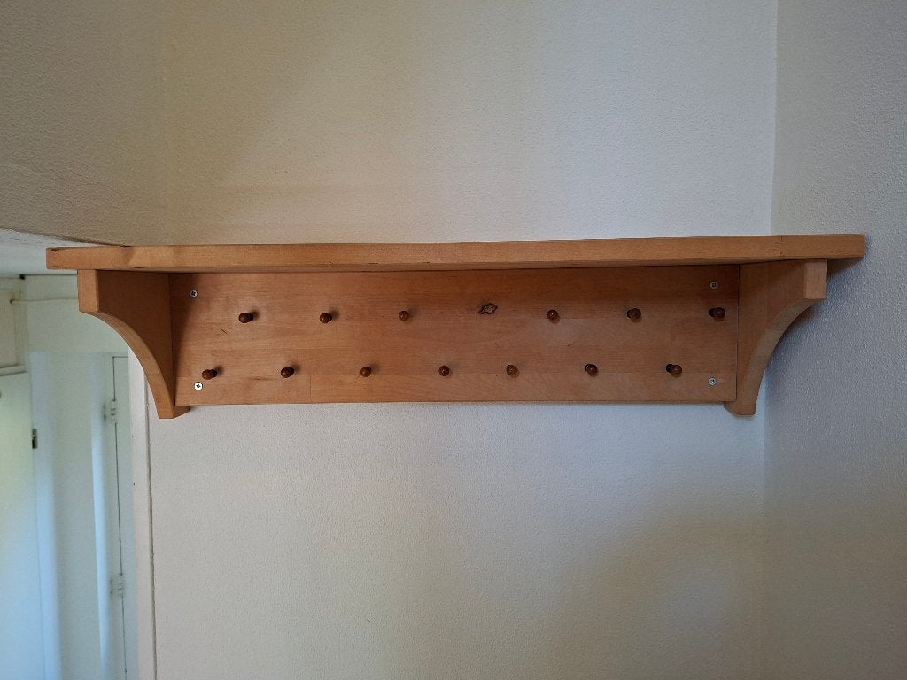 Handgemaakte kapstok, Gebruikt, Minder dan 100 cm, Hout, Ophalen