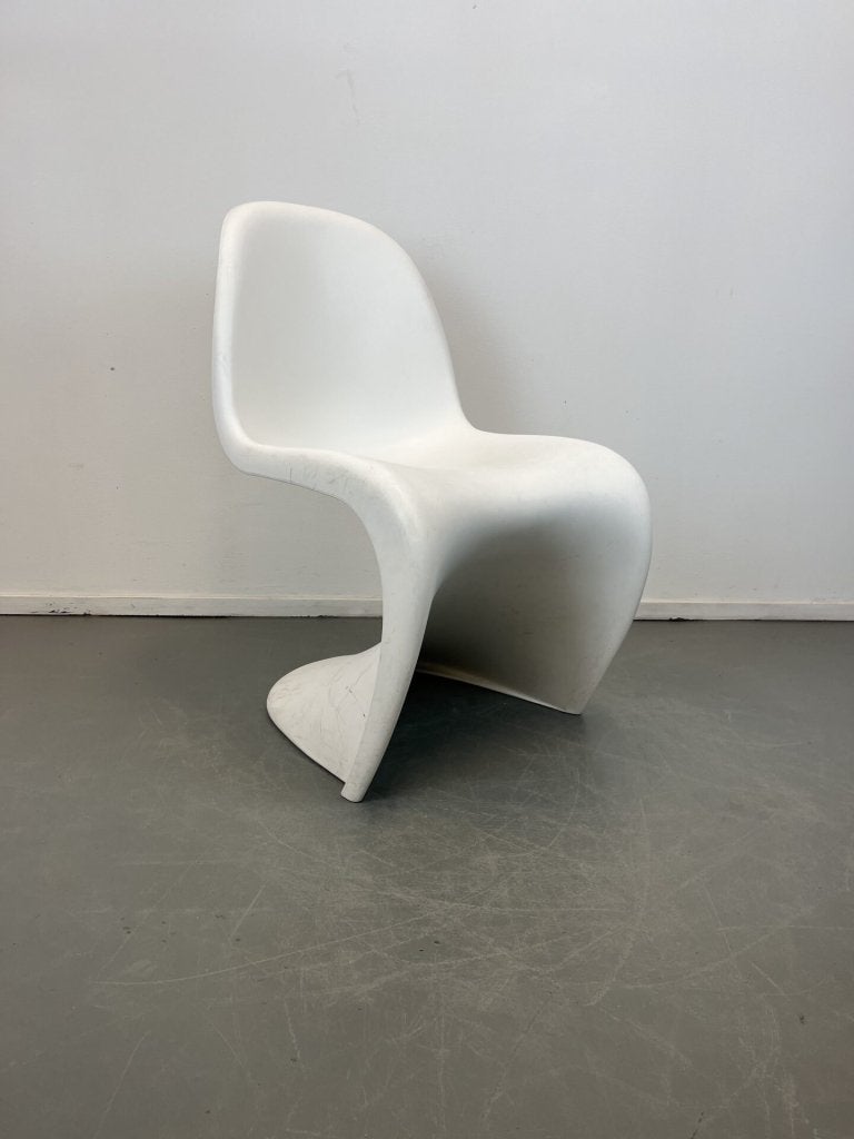 Vitra Panton S Chair Stoel Wit Kunststof, Niet ingevuld, Zo goed als nieuw, Niet ingevuld, Niet ingevuld