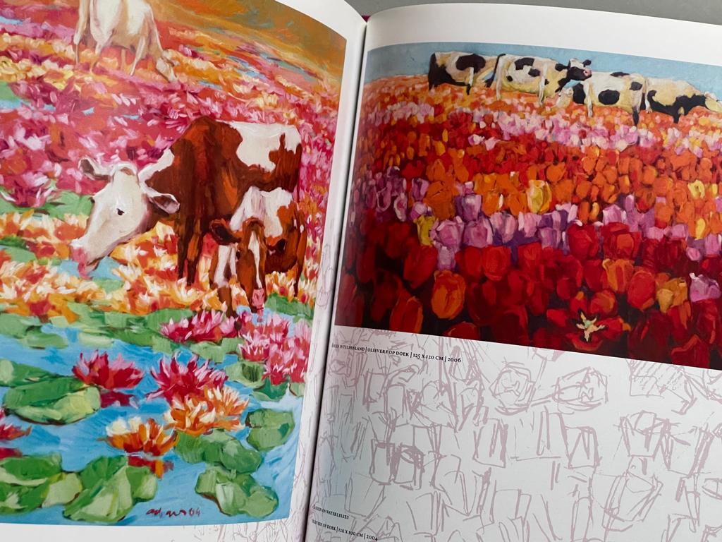 in kleur Adri Dijkhorst (kunstschilder) 2011, Ophalen of Verzenden, Zo goed als nieuw, Schilder- en Tekenkunst