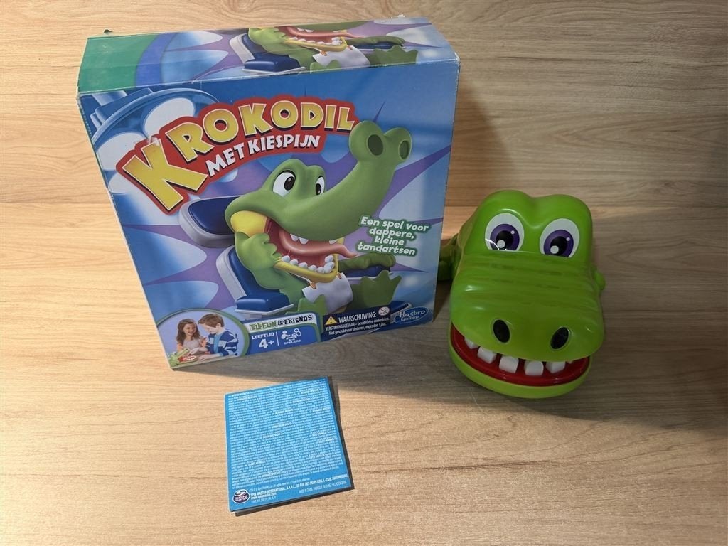 Krokodil met kiespijn - s6686, Verzenden, Zo goed als nieuw