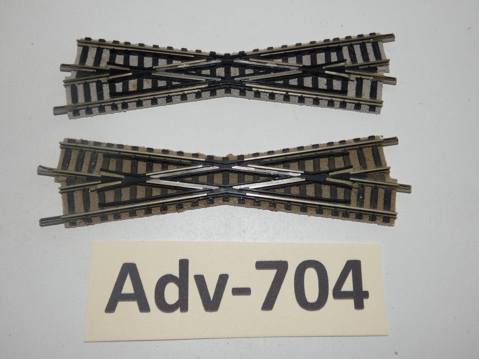 Adv-704 N Spoor Vaste Kruisingen 9162/63 FleischmannPiccolo, Hobby en Vrije tijd, Modeltreinen | N-Spoor, Gebruikt, Gelijkstroom