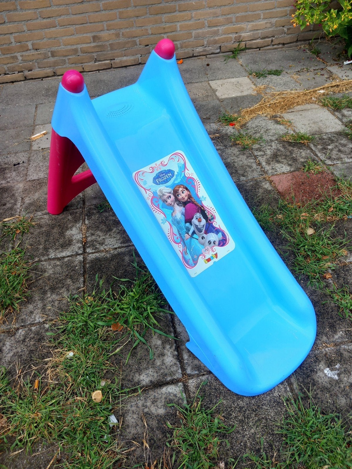 frozen glijbaan, Ophalen, Gebruikt, Glijbaan
