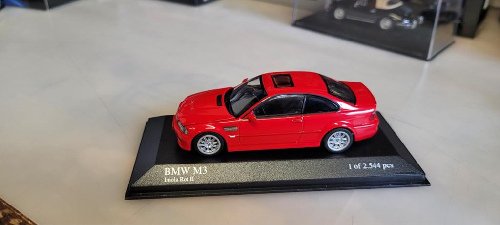 Minichamps 2001 BMW M3 E46, Ophalen of Verzenden, Zo goed als nieuw, Auto, MiniChamps